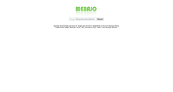 Desktop Screenshot of mebajo.com