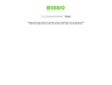 Tablet Screenshot of mebajo.com